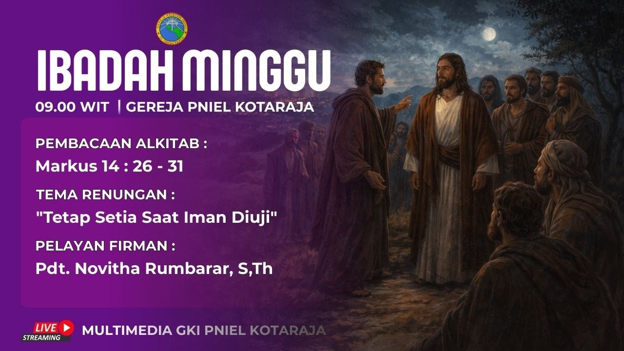 IBADAH MINGGU, 15 MARET 2026 || GKI PNIEL KOTARAJA