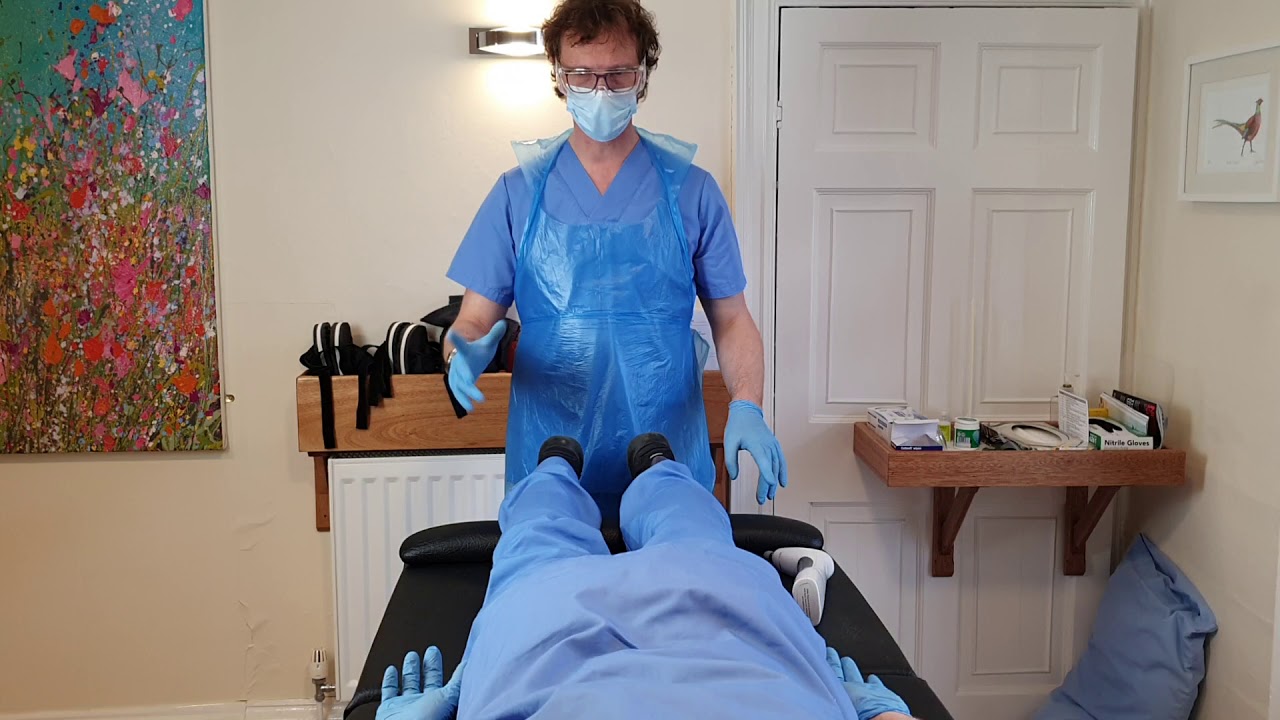 Chiropractic - Activator adjustment. Basic scan plus hip adjustments