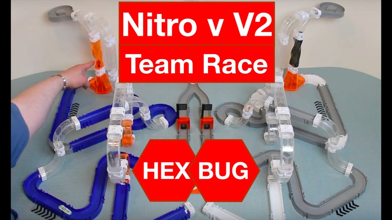 HexBug Nano NITROs v's Nano V2s in Race Challenge