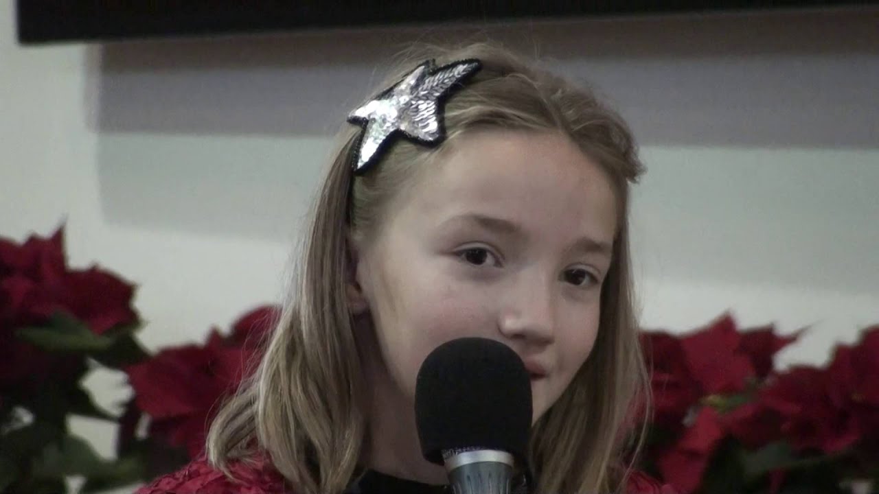 Girl Singing Sing a Song