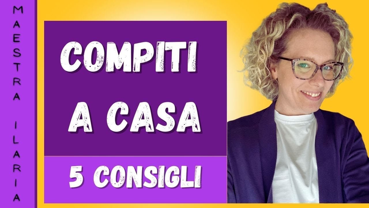 Compiti  a casa con tuo figlio - 5 consigli pratici