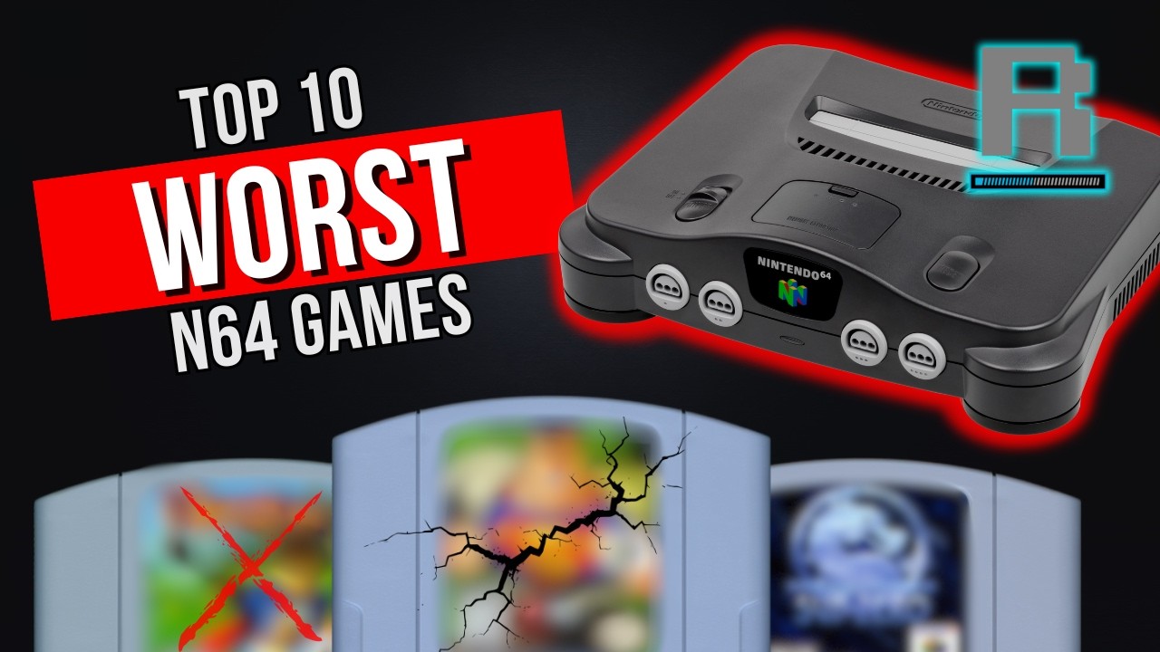 10 худших игр для N64, в которые НИКОГДА не стоит играть!