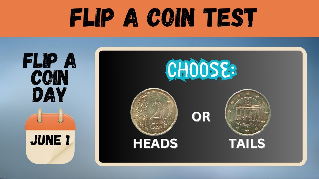 Coin Luck Test🪙 | Flip a Coin Day 🎉 | Bonus Included 😀 | Everyday Challenge 🧠
