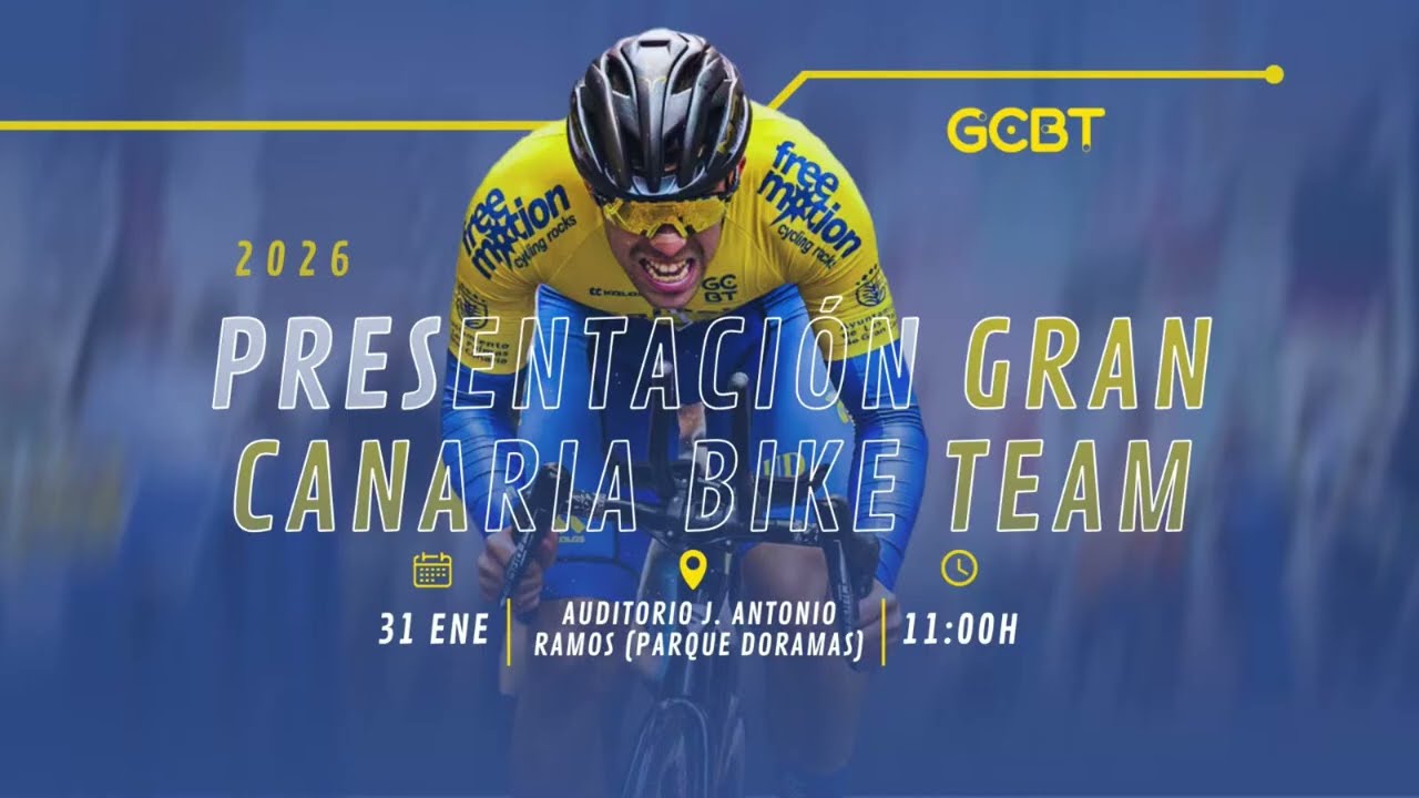 Acto de Presentación del Gran Canaria Bike Team 2026