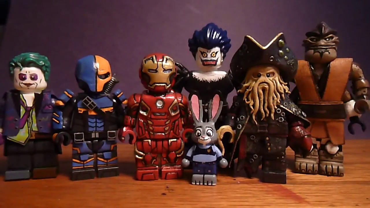 Top 10 Favorite Custom Lego Minifigures I Have Made.