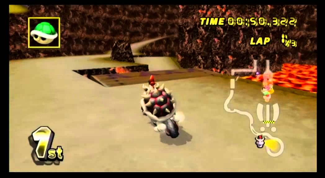 [MKWii] 3DS Bowser's Castle (made by Ethanmark7199)