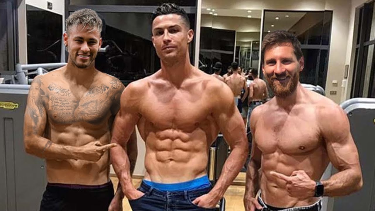 التمارين التي يفعلها رونالدو ونيمار وميسي يوميا للحفاظ على أجسادهم