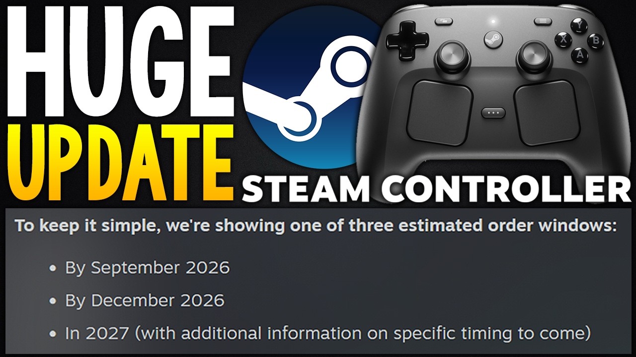 БОЛЬШОЕ ОБНОВЛЕНИЕ Steam Controller &mdash; бронирование и сроки оформления заказа