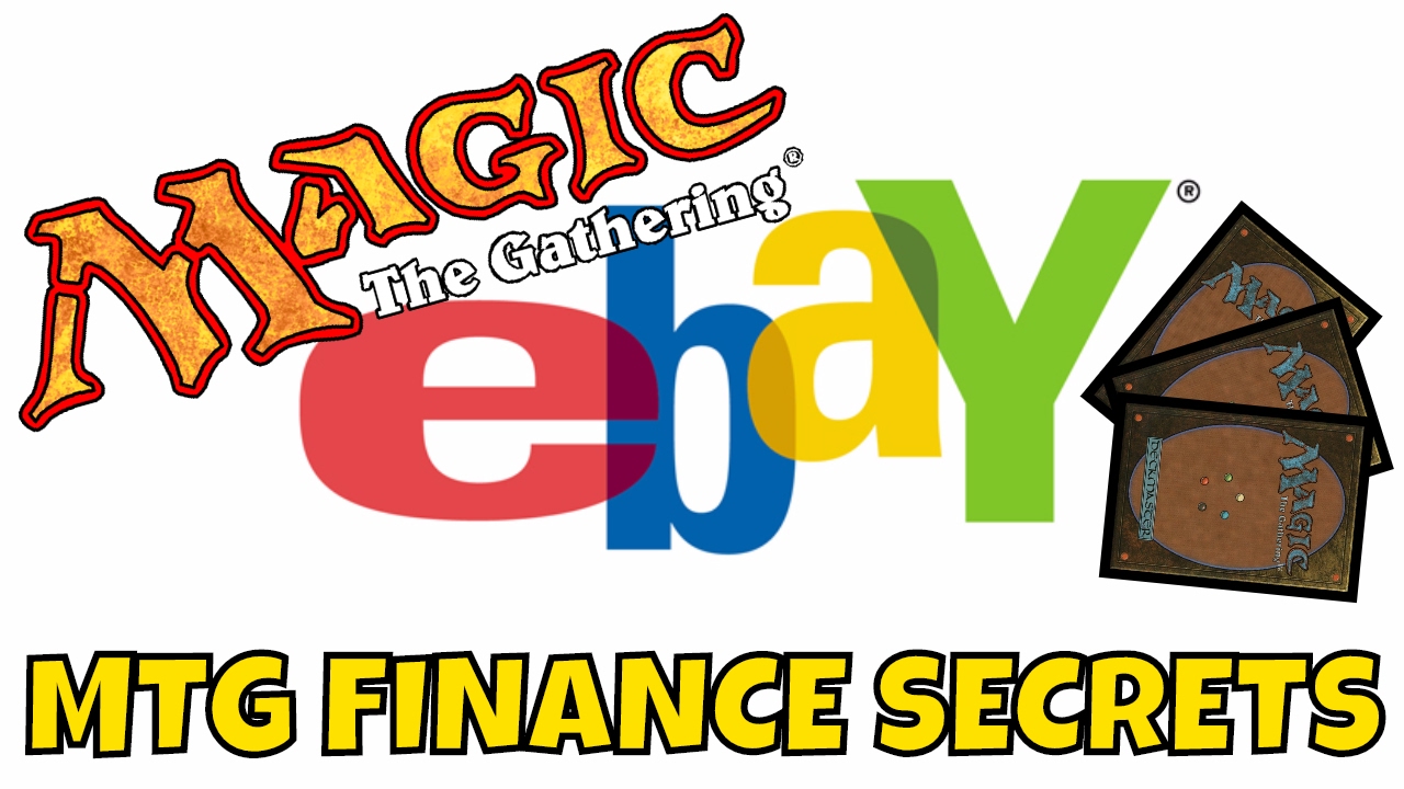 HOW TO MAKE MONEY WITH MAGIC CARDS ON EBAY- Jake's MtG Finance Secret #1