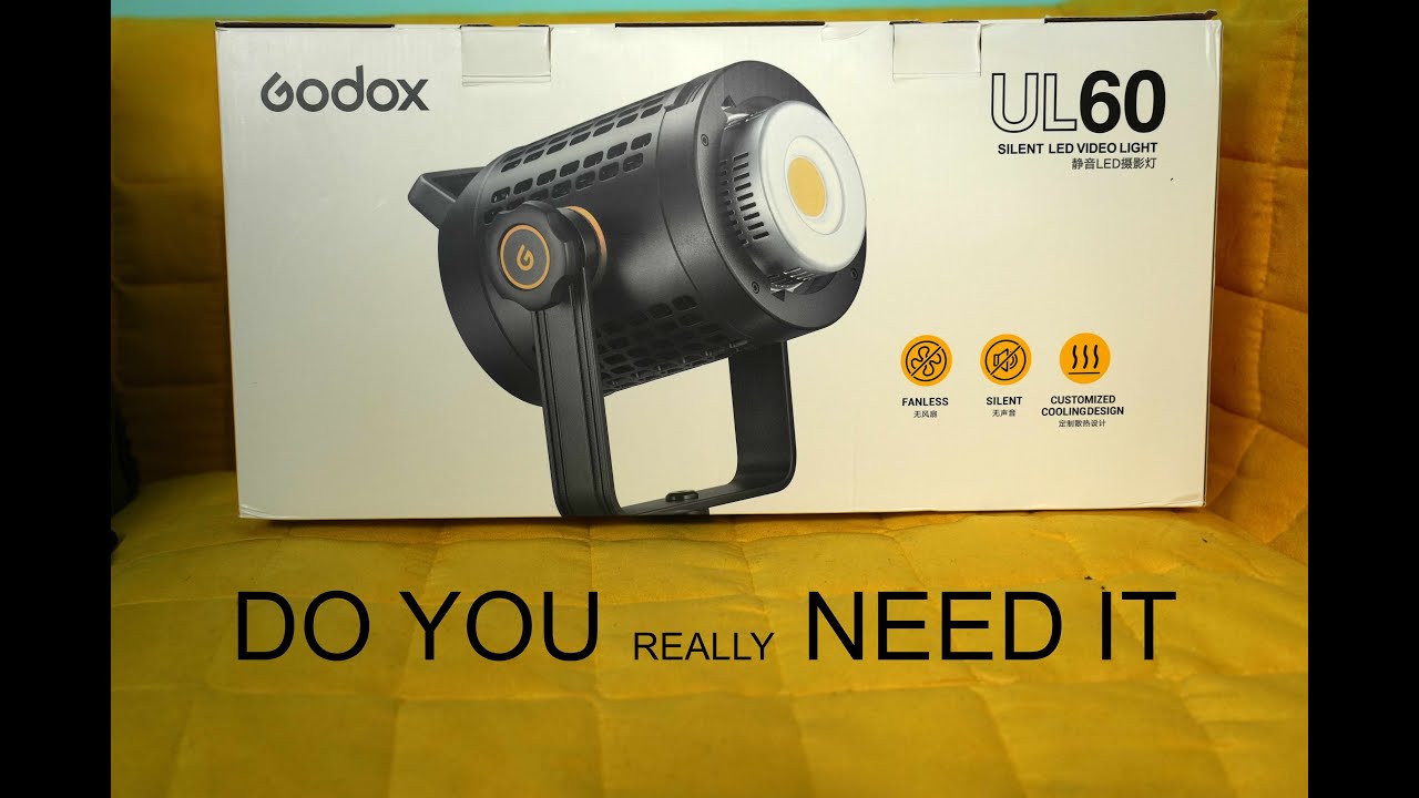 Quietest led video light