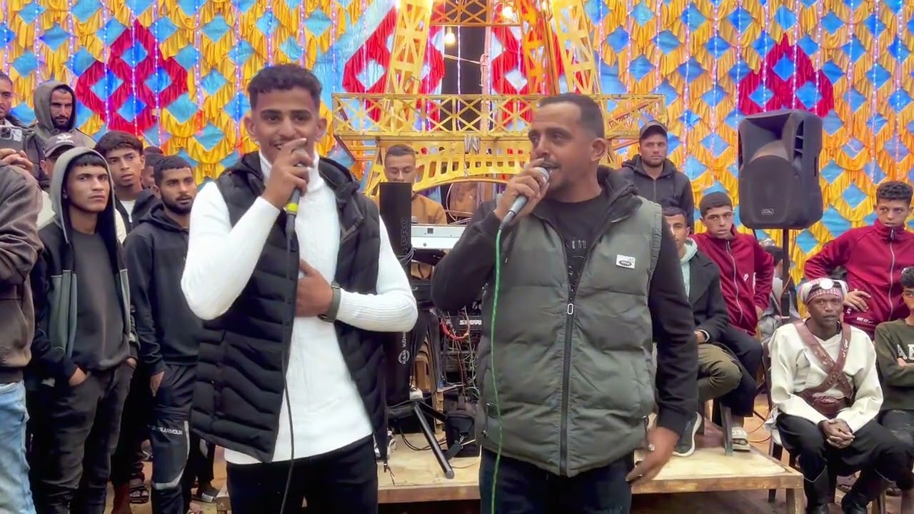 استقبال عريسين احمد و محمد الفجم مع البديعة يحيى وفضل ابو زكري