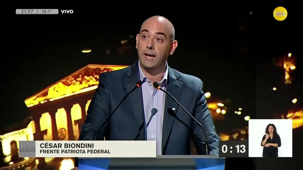 Exposici&oacute;n C&eacute;sar Biondini │CABA Debate│ 29-04-25