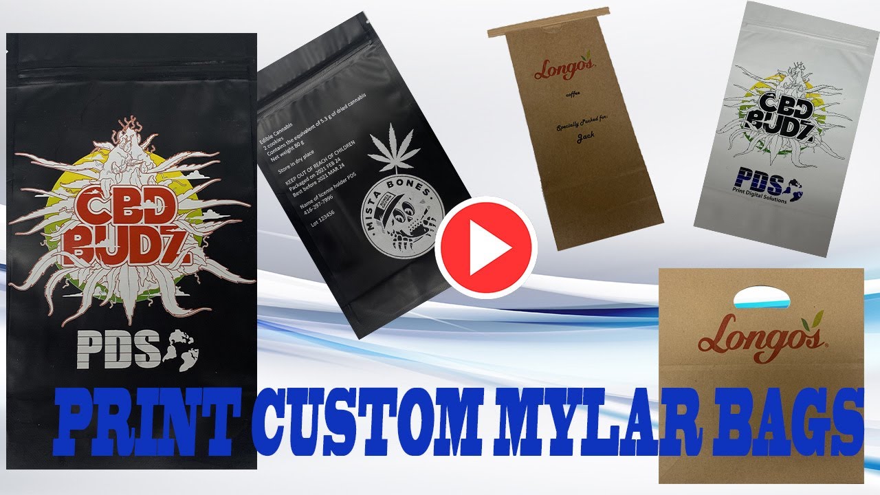 Print Mylar Bags and Custom Packaging with the OKI White Toner Printers | Print Digital Solutions