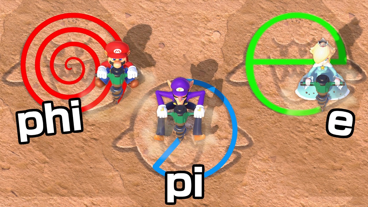 I Forced Irrational Numbers to Compete in EVERY Mario Party Minigame
