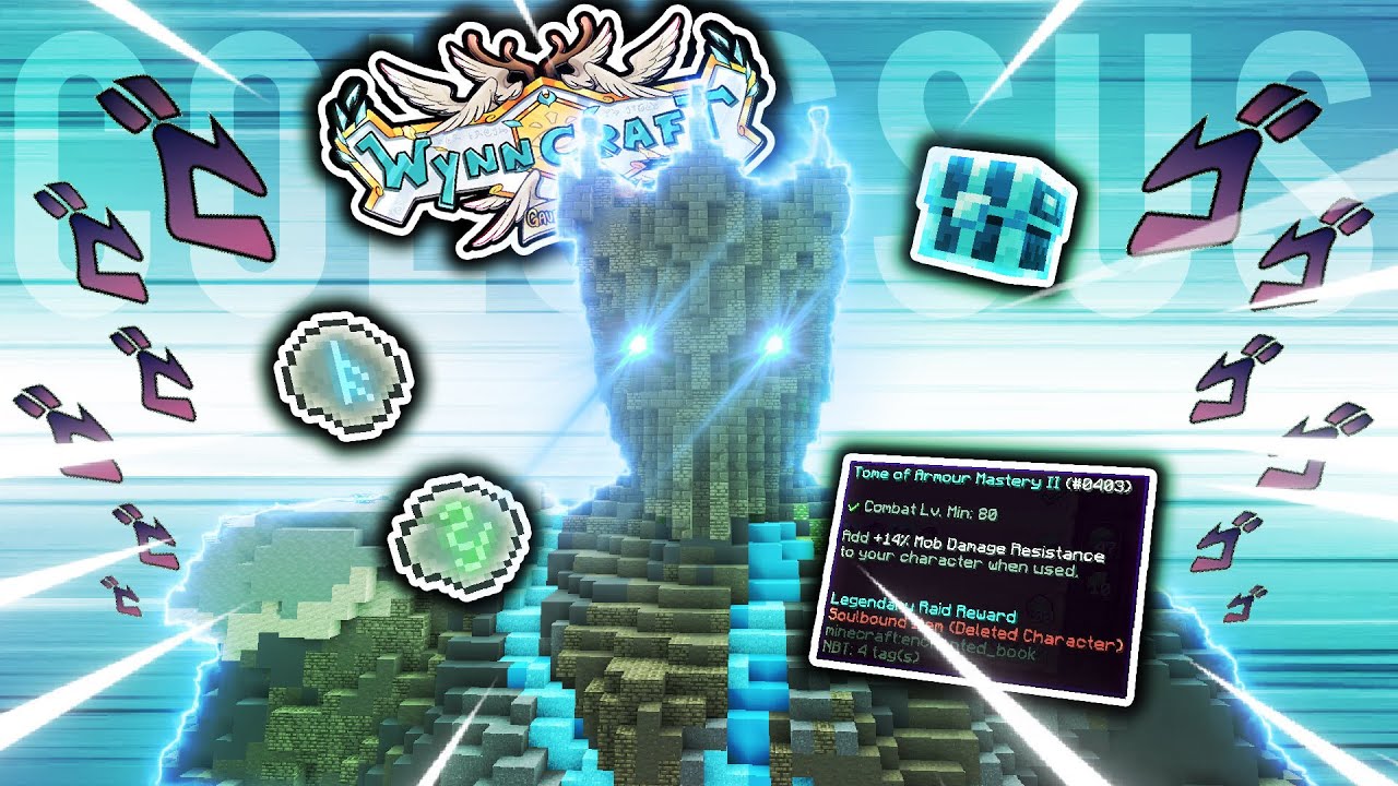 The Wynncraft Canyon Colossus Raid Experience