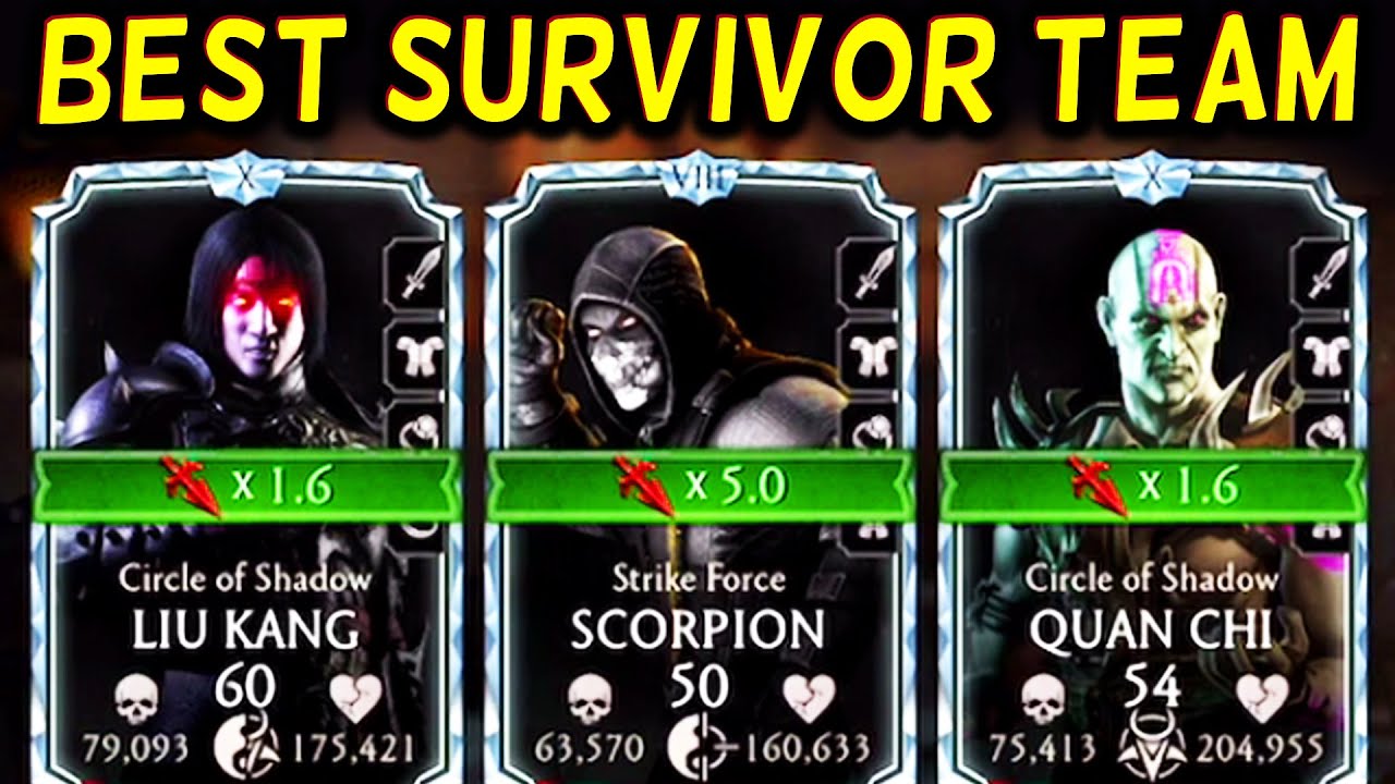 MK Mobile. I Played Best Survival Team in Survivor Mode. This is What Happened...