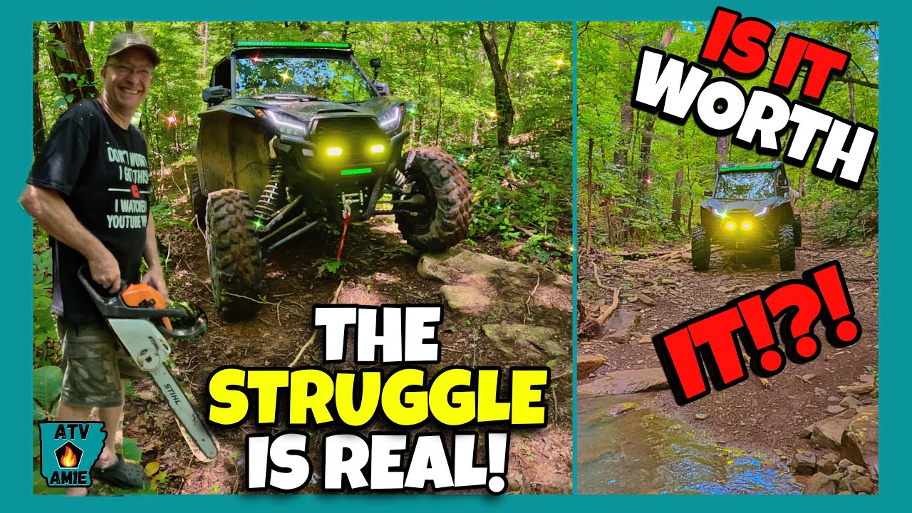 Ultimate Arkansas SxS Trail Adventure | The Struggle is Real in the Ozarks!