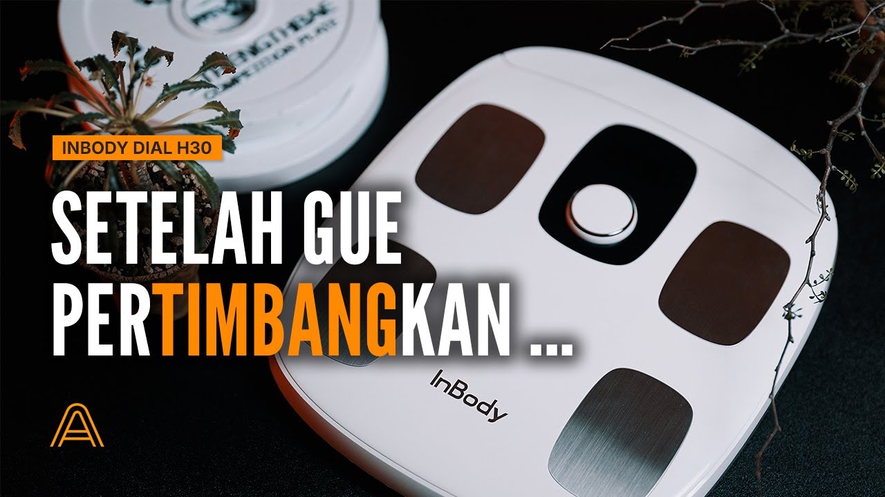 Timbangan Smart. Mengukur Berat, Otot & Lemak! InBody Dial H30