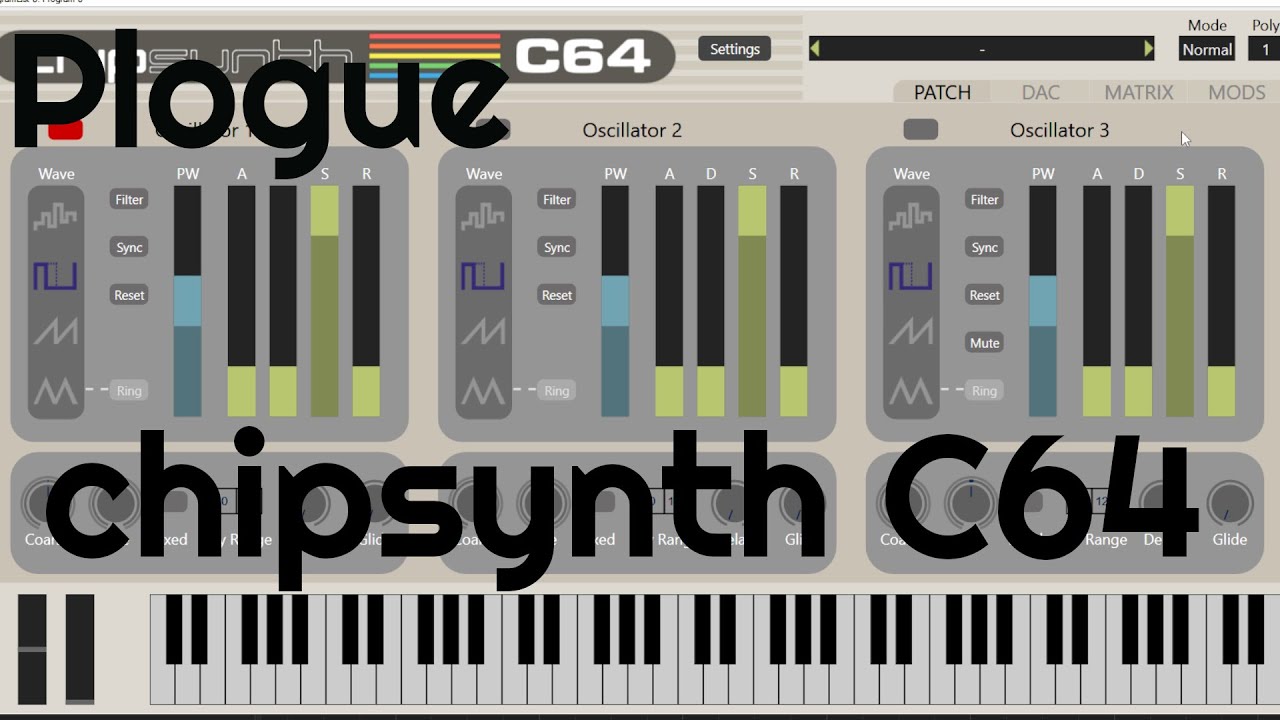 chipsynth C64 by Plogue (No Talking)