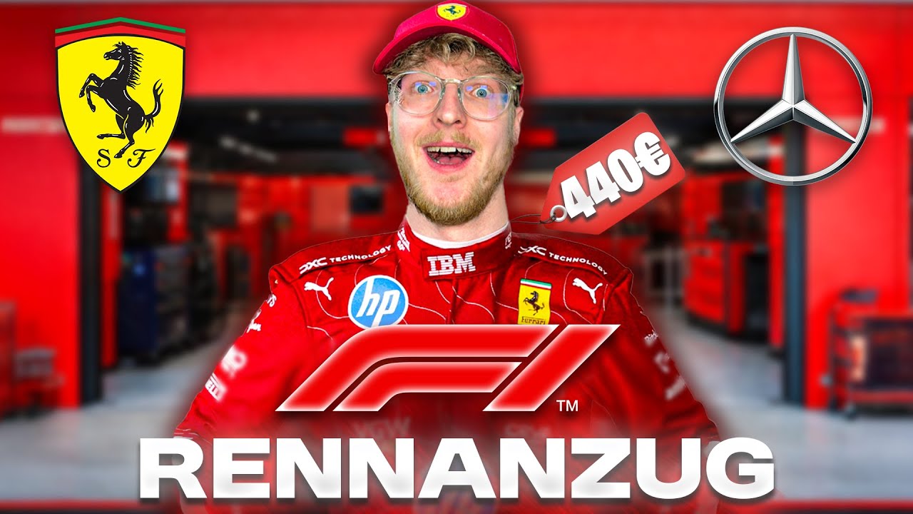 ⚡️440€ F1 RENNANZÜGE UNBOXING! - Top oder kompletter FLOP?  Wir machen den TEST | CutterLukas