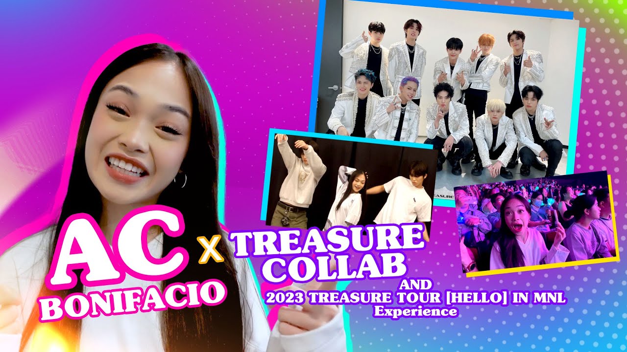 AC Bonifacio and Niana Guerrero | TREASURE HELLO TOUR in MNL EXPERIENCE