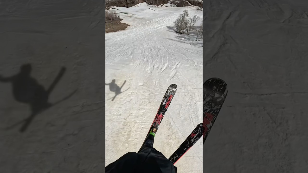 Not my best day 😂😭 #skiing #parkskiing #ski #parkcity #pov #vlog