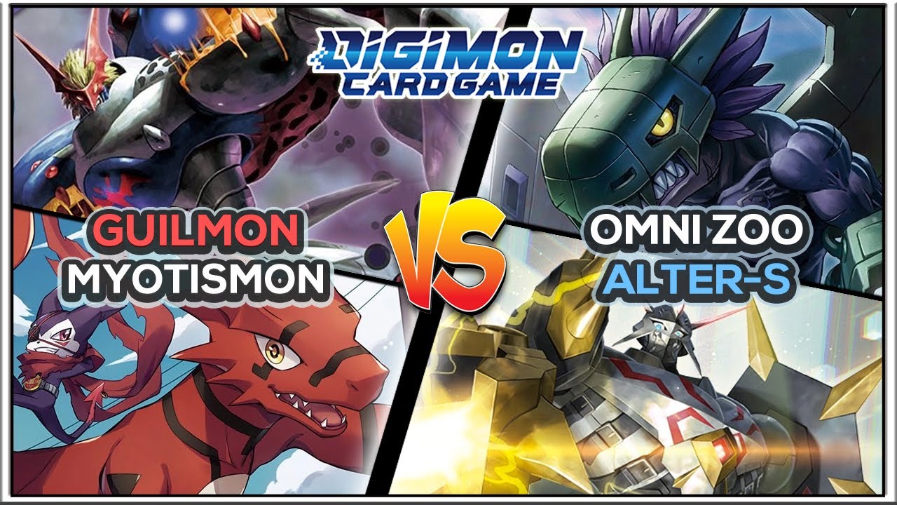 Guilmon Myotismon vs Omni Zoo Alter-S • EX09 Gameplay + Decklist | DCGO | Digimon TCG