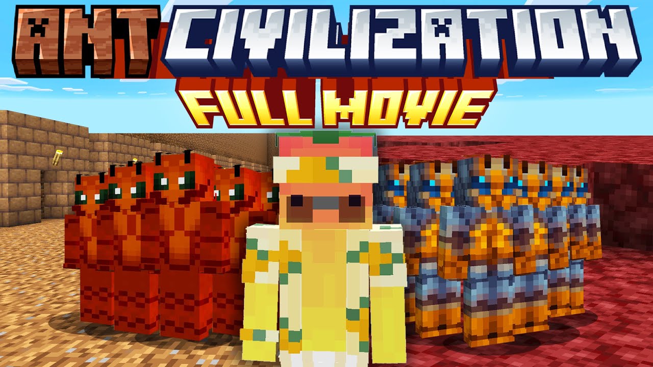 Minecraft Ant Civilization: THE MOVIE