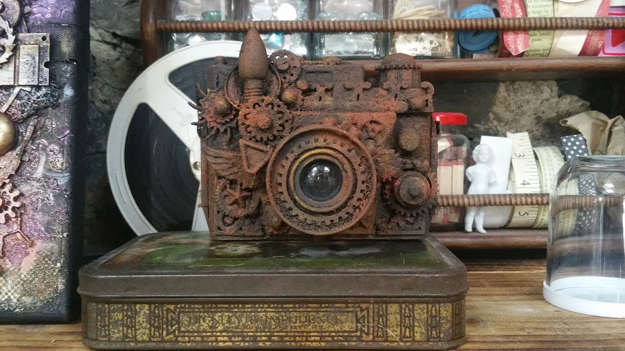 All About Rust Paste - Instant Vintage: Altered Camera