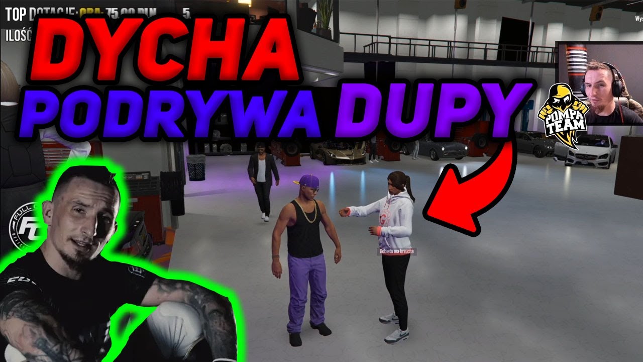 DYCHA PODRYWA GĄSKI