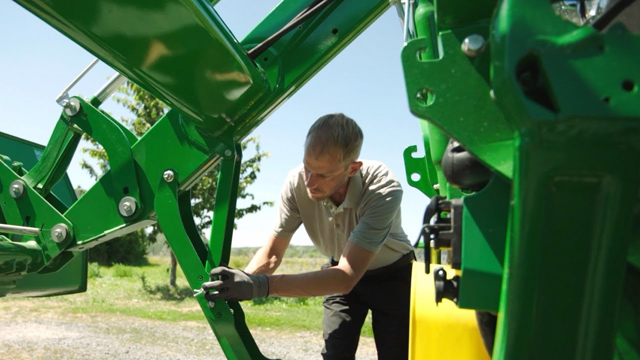 Ładowacze czołowe serii M - blokowanie | John Deere PL