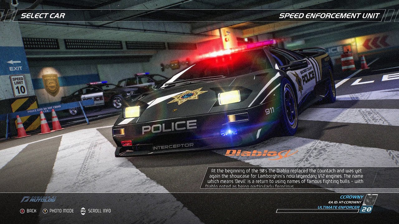 NFS Hot Pursuit Remastered - All Cars, Paints and Descriptions