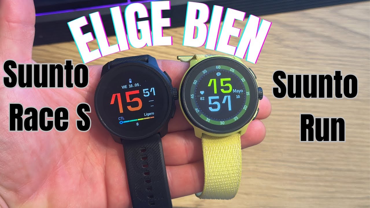 Diferencias Clave entre Suunto Race y Suunto Run: Guía de Compra