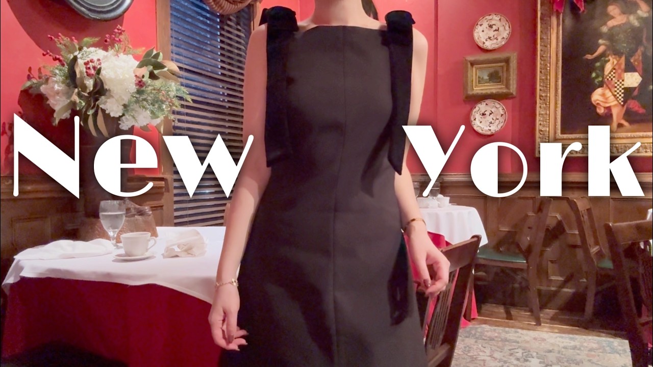 скрытый чайный домик для холодных дней распаковка японской шляпы винтажный шопинг НьюЙорке видеоблог