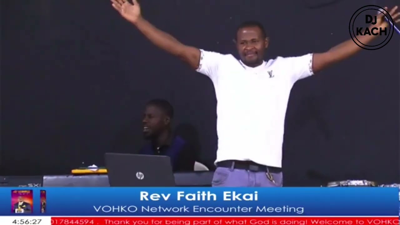 DJ KACH LIVE MINISTRATION AT  VOHKO ENCOUNTER TENT MEETING (JUJA)