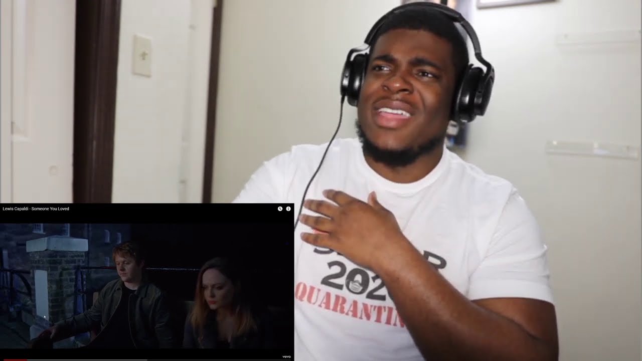 FIRST TIME HEARING LEWIS CAPALDI SOMEONE YOU LOVED REACTION