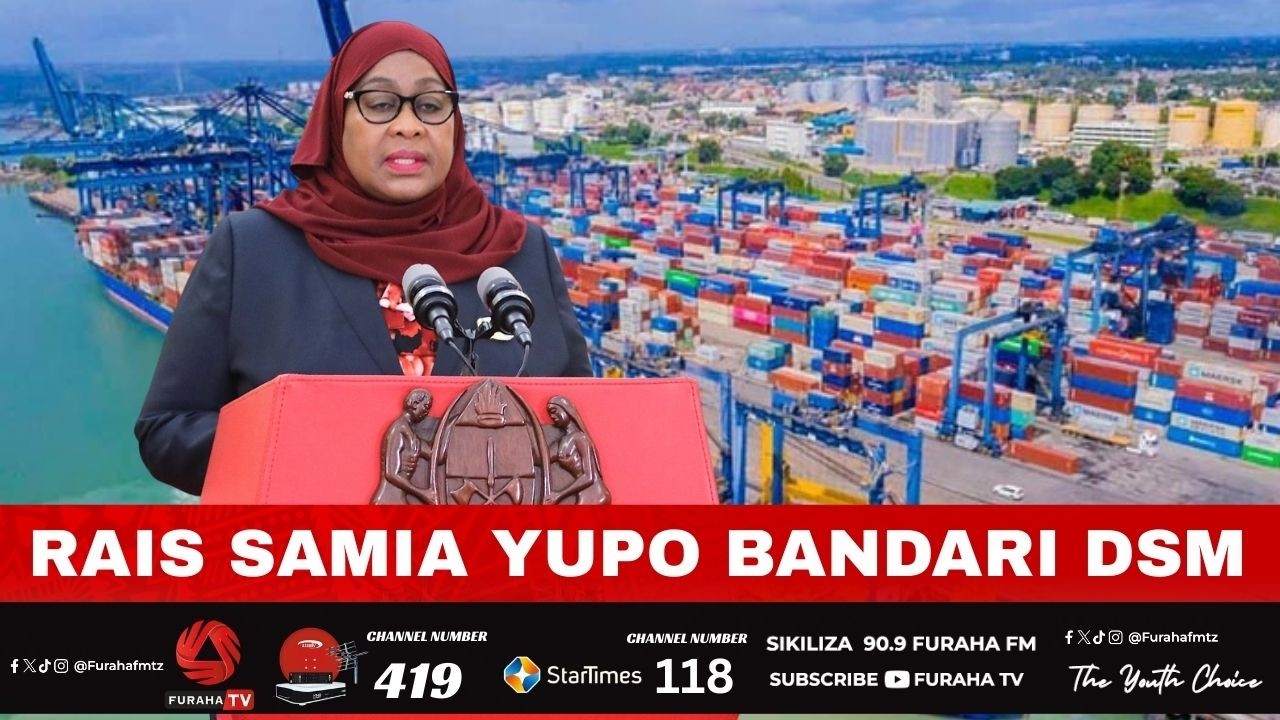 LIVE! RAIS SAMIA AKIWEKA JIWE LA MSINGI, UJENZI WA MATANKI YA KUPOKEA MAFUTA - BANDARI YA DSM