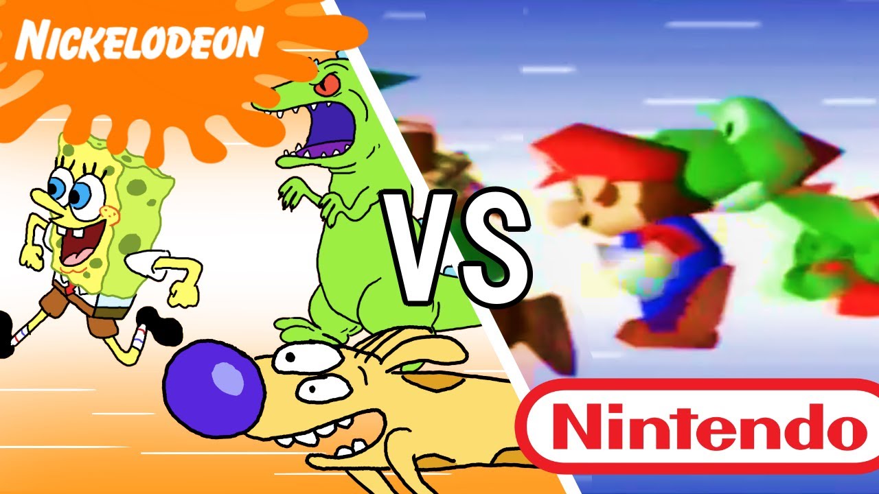 Smash 64 & Nickelodeon Intro Comparison
