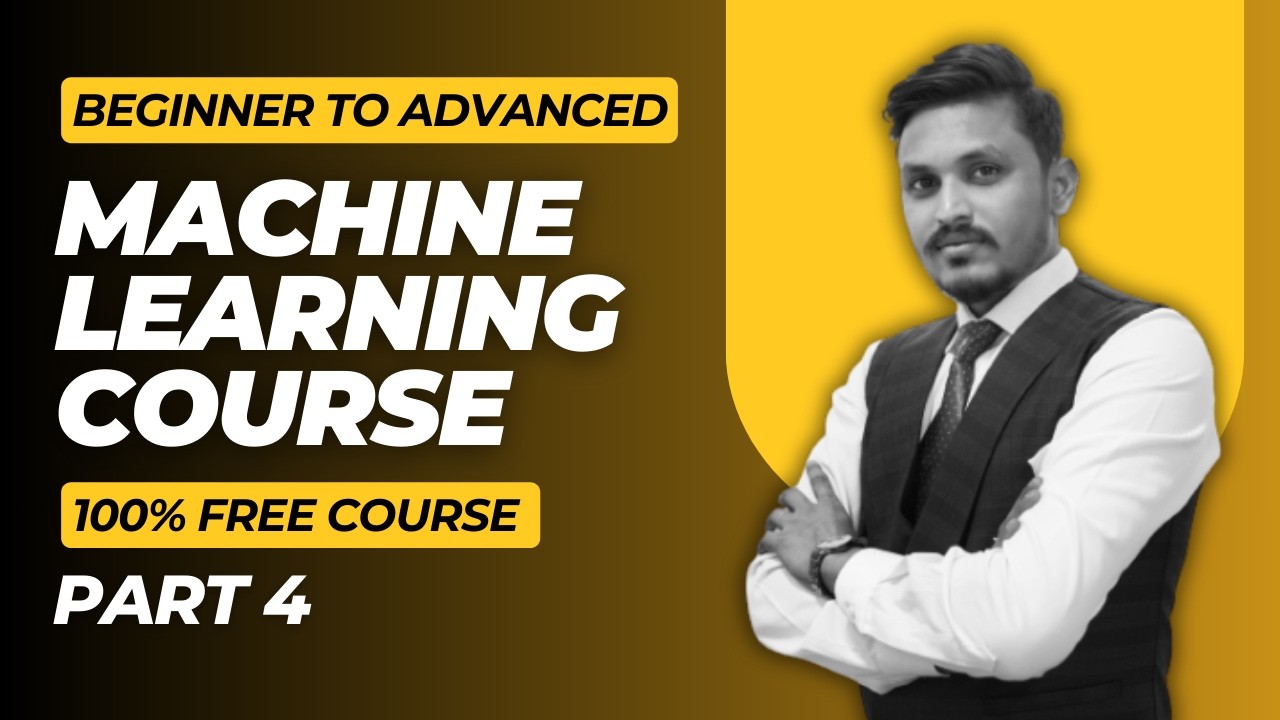 FREE 🔥 Machine Learning Course Part 4 😱 | Real Projects + 40 Datasets | Practical Training | 🔥 2026
