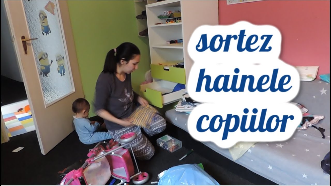 Sortez haine pentru 3 copii | Raluca Gheorghe