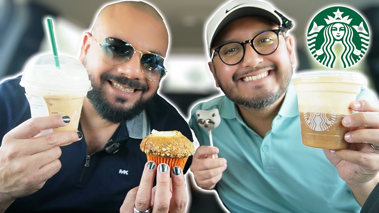 Trying the NEW Starbucks Fall MENU 2025