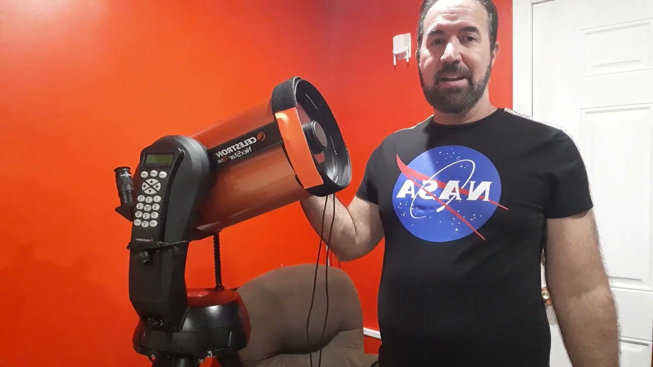 Alineamiento de montura Celestron NexStar SE altazimutal usando dos estrellas