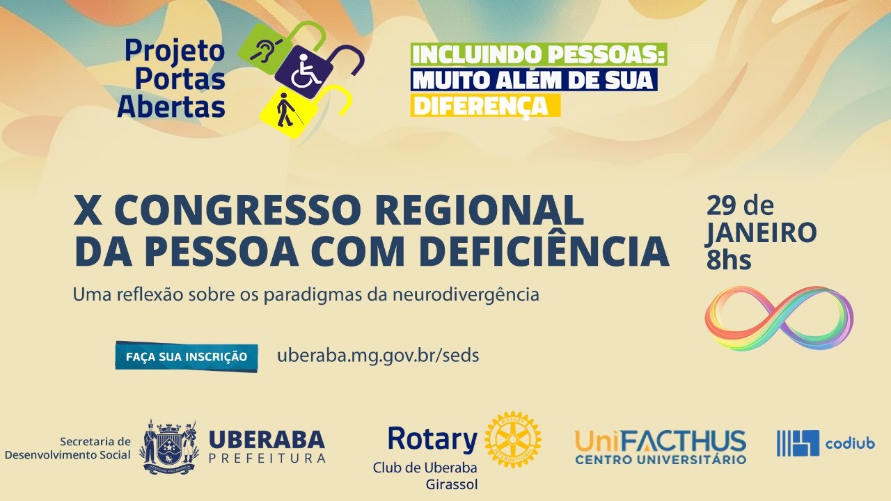 X CONGRESSO REGIONAL DA PESSOA COM DEFICIÊNCIA - QUARTO DIA - 29/01/2026