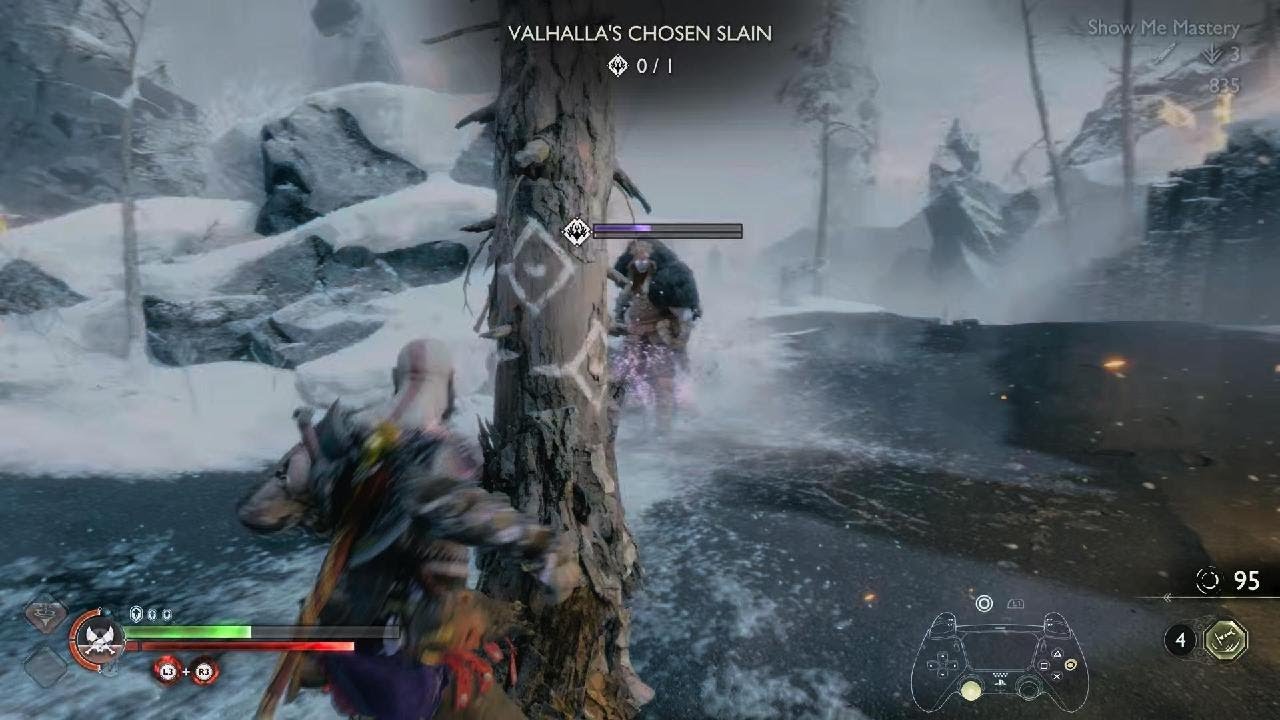 God of War Ragnarök Valhalla - Mighty Spear (No Death)