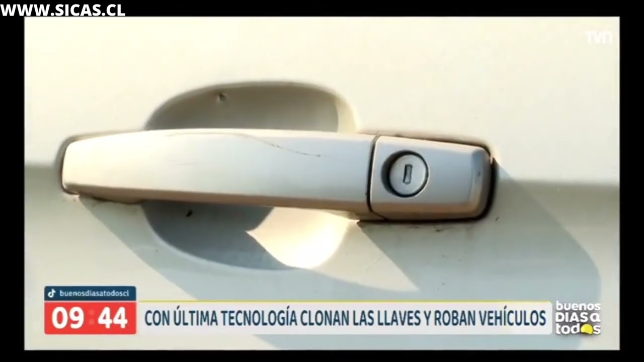 Entrevista TVN Sicas robo de vehículos mediante scanner