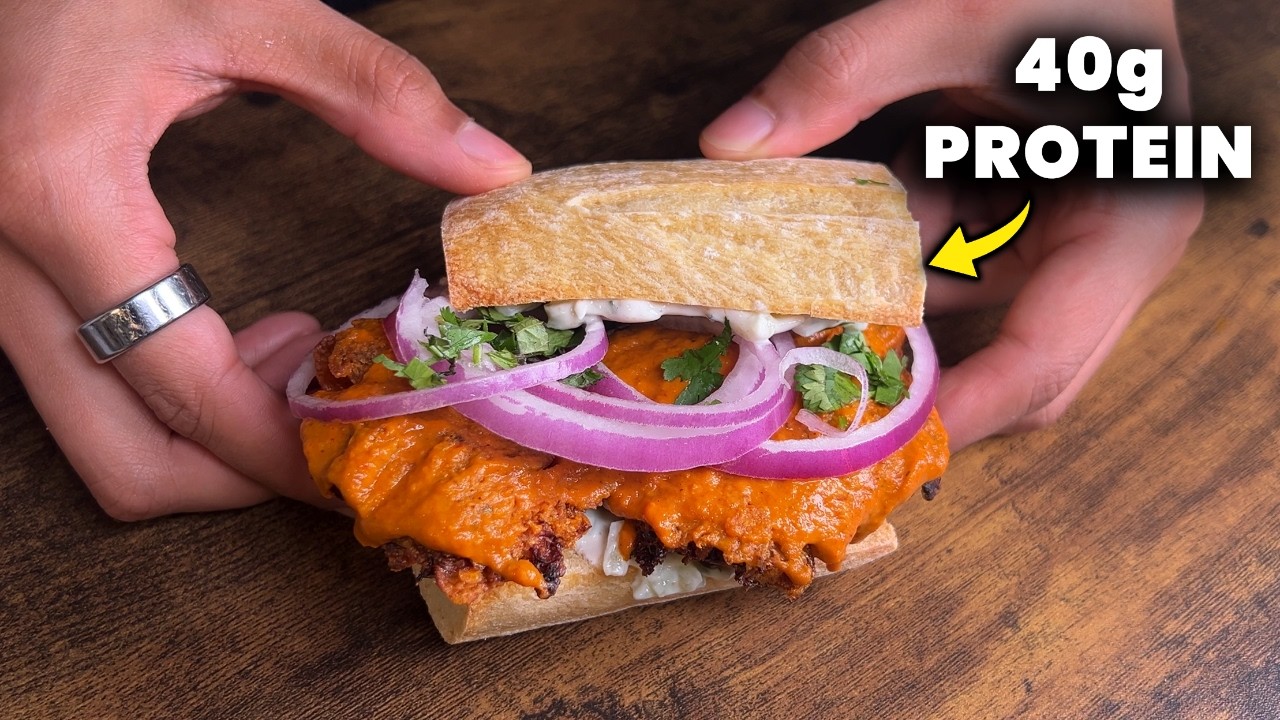 My Favorite Fat Loss Sandwich (40g Protein)