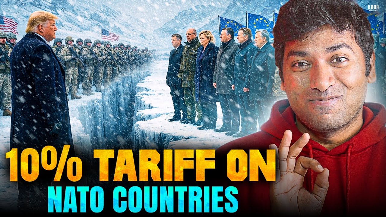 🚨Breaking TRUMP Declared WAR on Europe? 😱 | The Greenland Blackmail & Golden Dome Secret | VR Raja