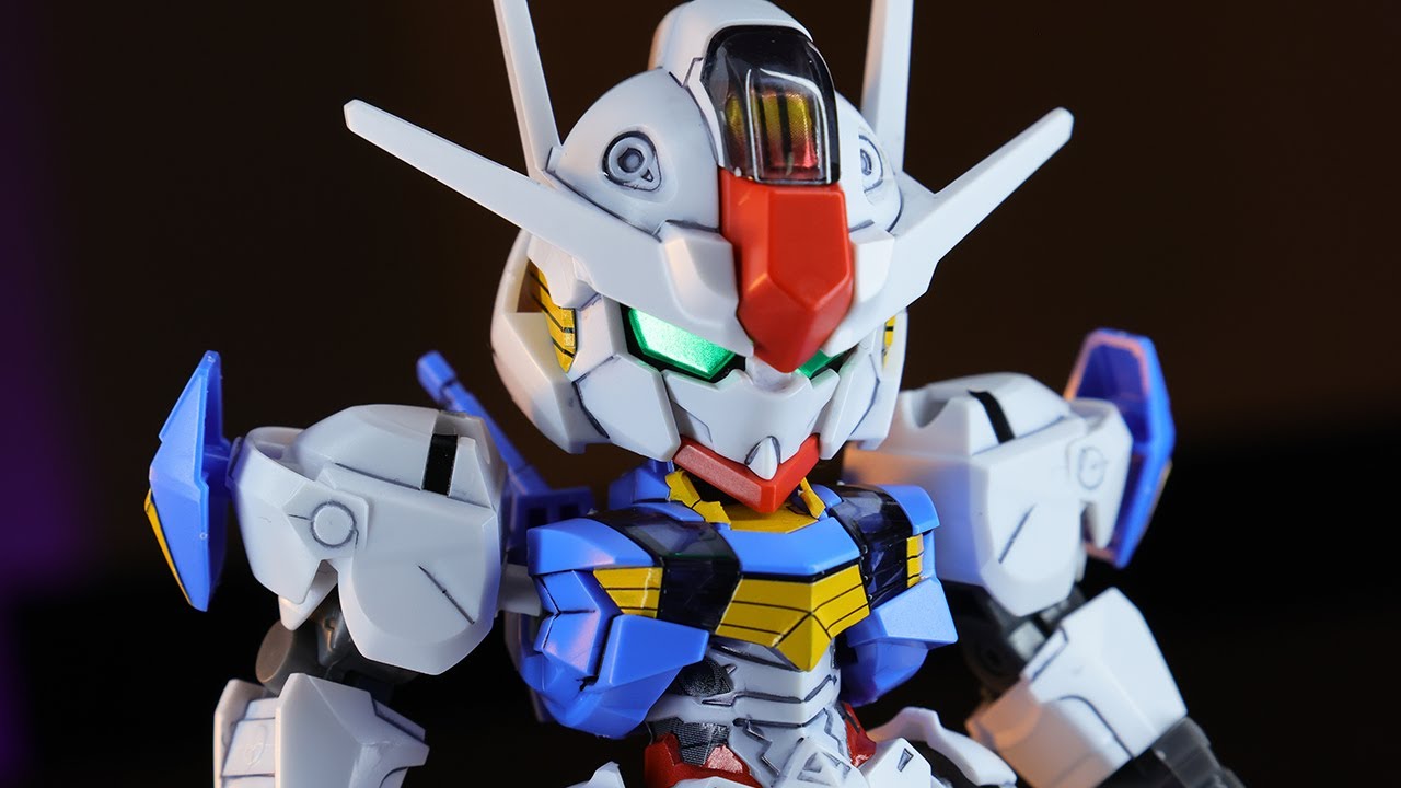 ЧИБИ-ВЕДЬМА ИЗ МЕРКУРИЯ! | Обзор SD EX Standard Gundam с воздуха