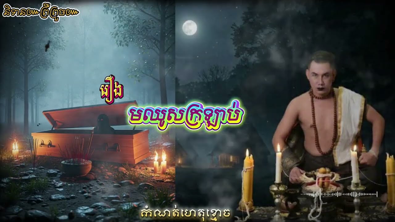 រឿង មឈូសក្រឡាប់👻|  រឿងនិទានខ្មោច 👻