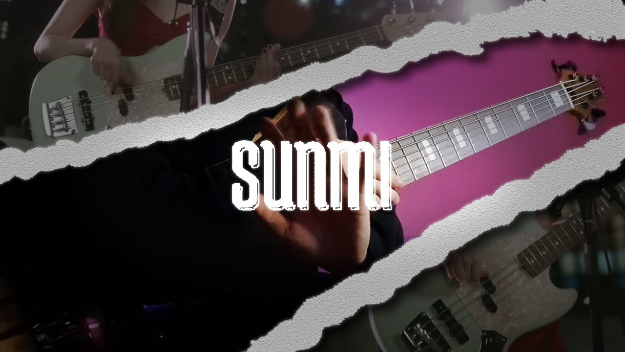 선미 (SUNMI) - Noir (Band Ver.) (Bass Cover)